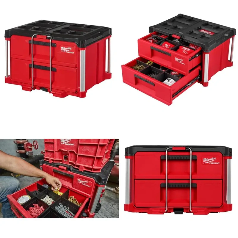 Professional Two-Drawer PACKOUT Toolbox