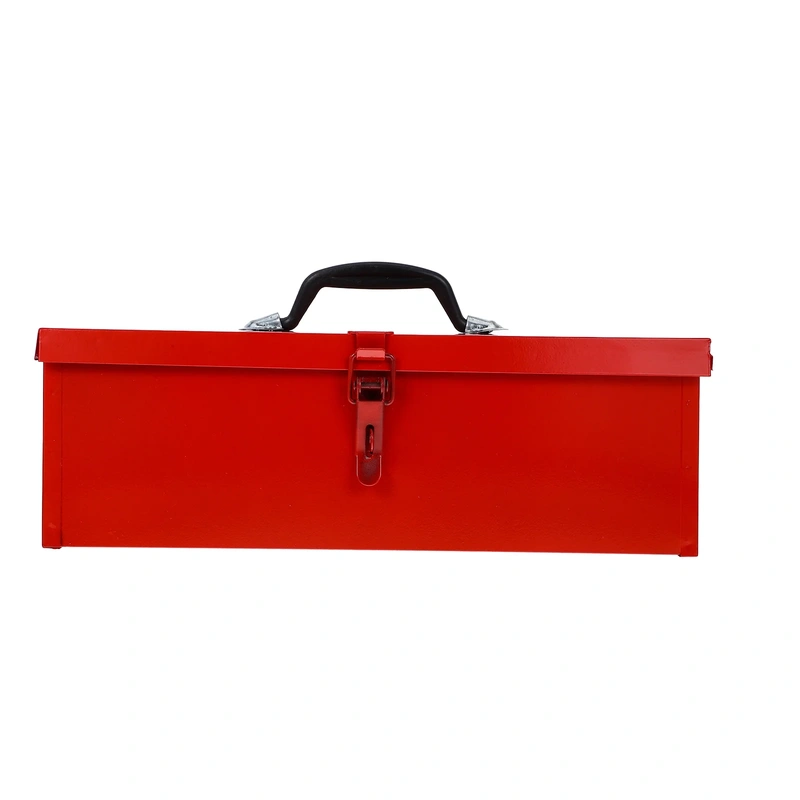 Waterproof Portable Red Tin Toolbox